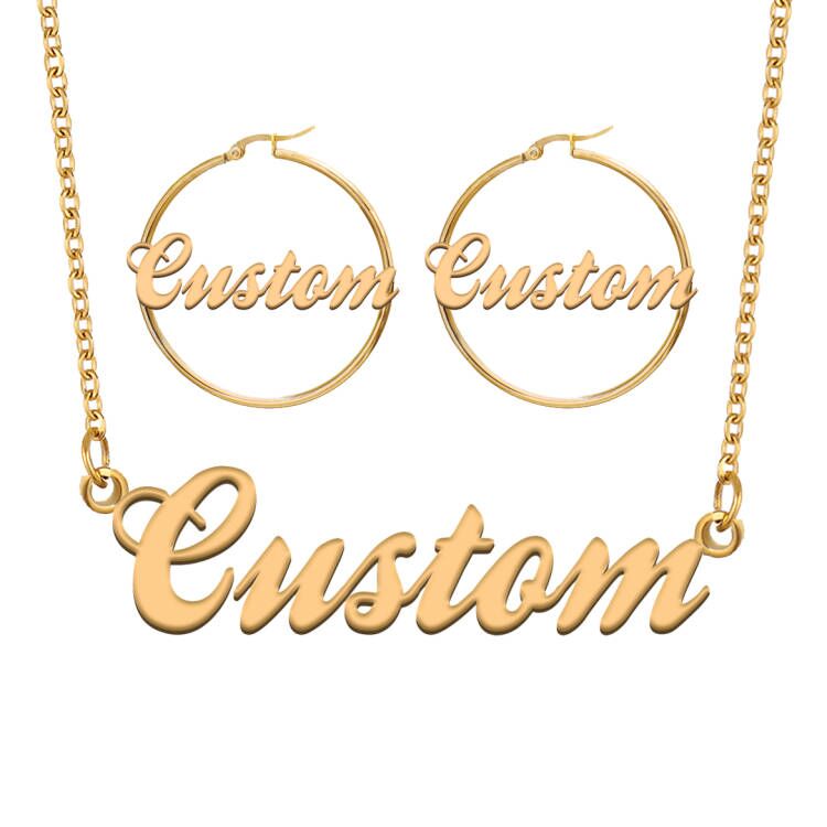 custom name necklaces